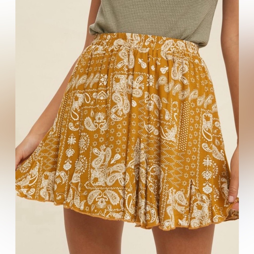 Paisley skirt